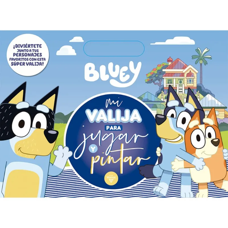 Libro Bluey - Juegos Y Colores