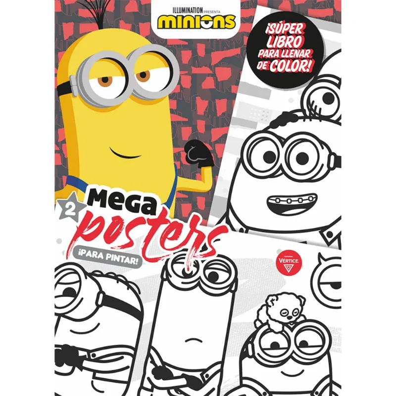 Libro Minions-Mega Posters
