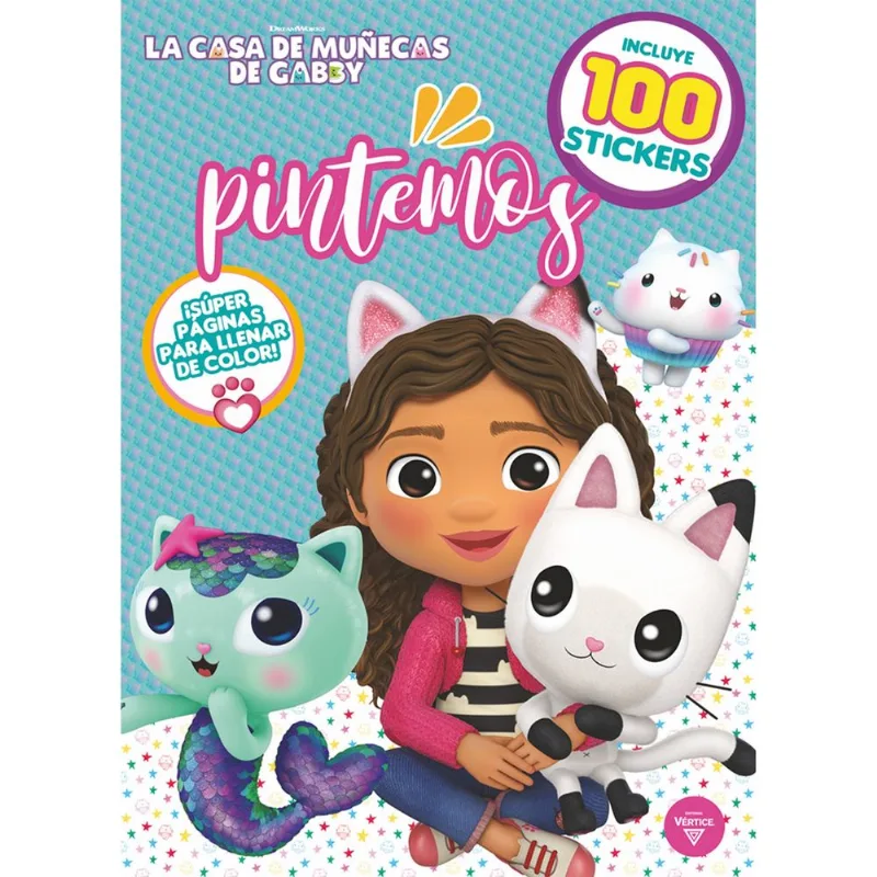 Libro Gabby - Coloring Con Sticker