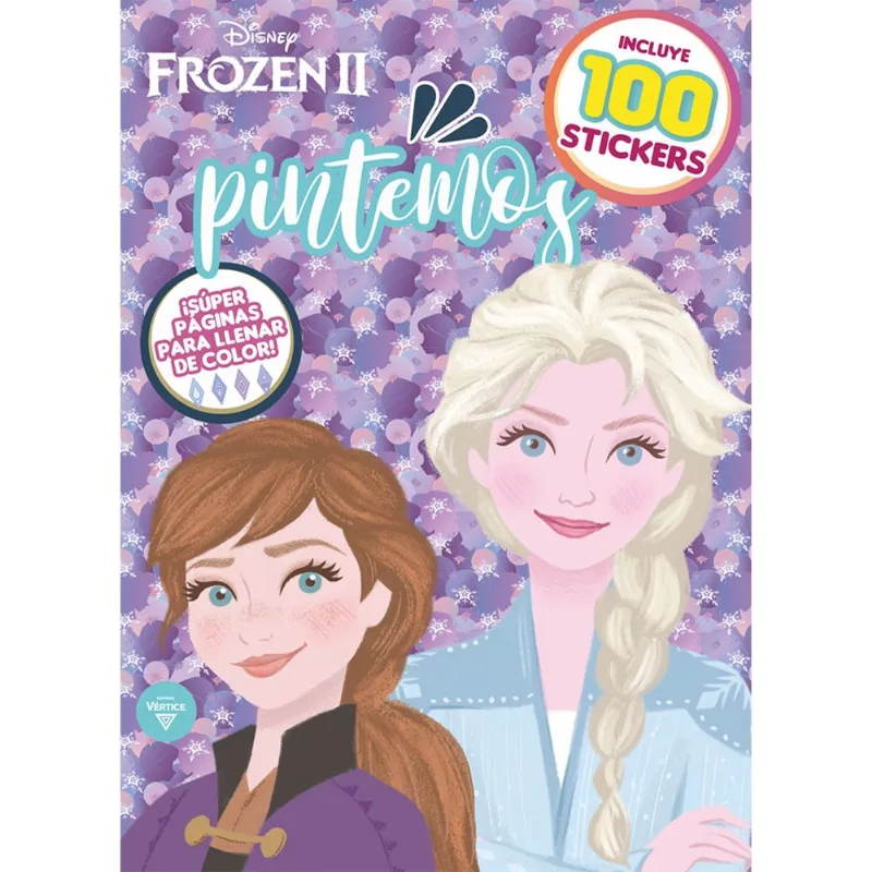 Libro frozen-coloring con stickers