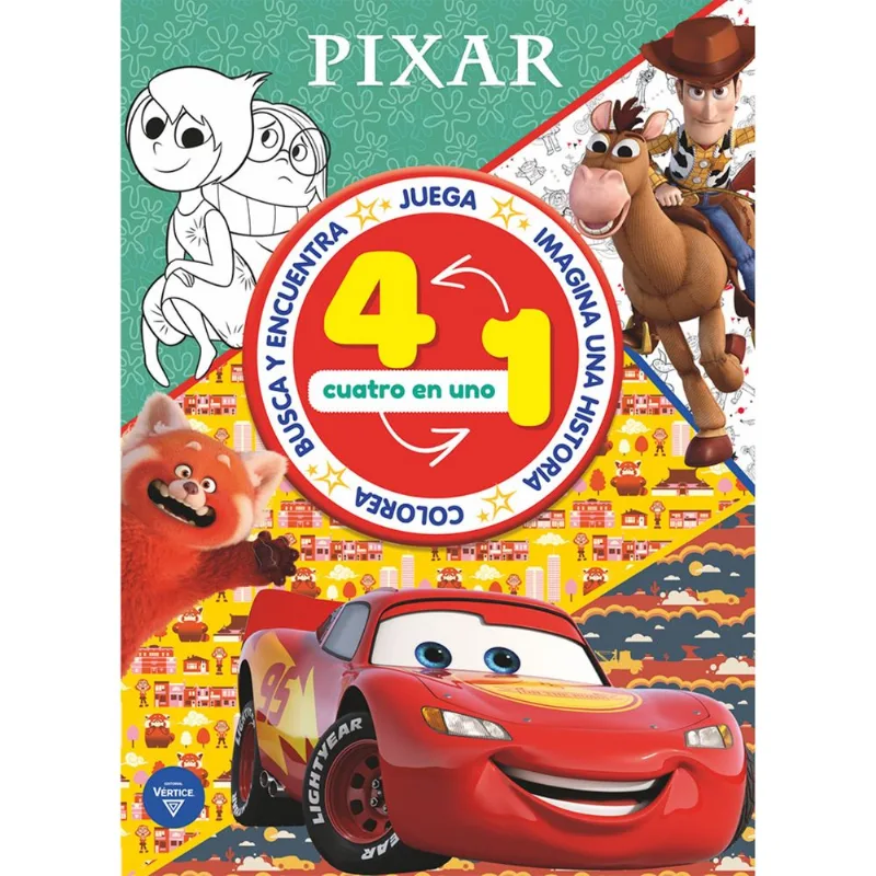 Libro Disney Pixar. Actividades