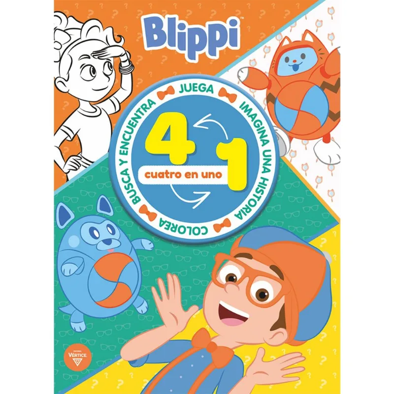 Libro Blippi. Actividades