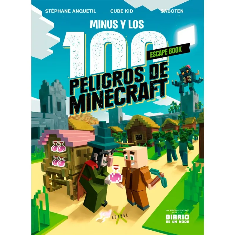 Libro Escape Book: Los 100 peligros de Minecraft