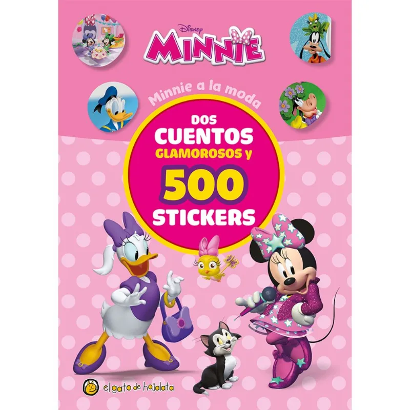 Libro Minnie-500 Stickers
