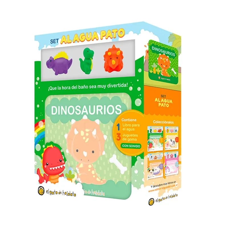 Al agua pato-dinosaurios asombrosos