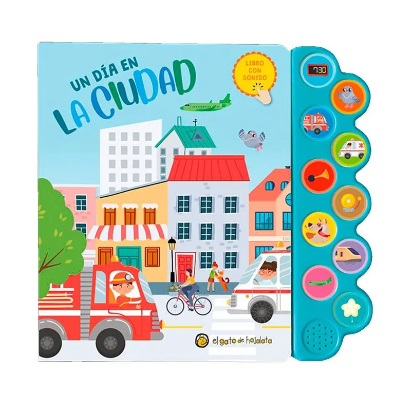 Un día en la ciudad (libro con sonido)