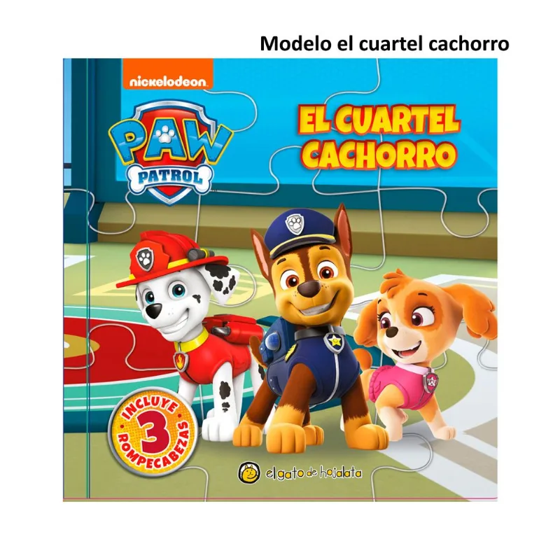 Libro para colorear paw patrol historias para armar (Modelos Surtidos)
