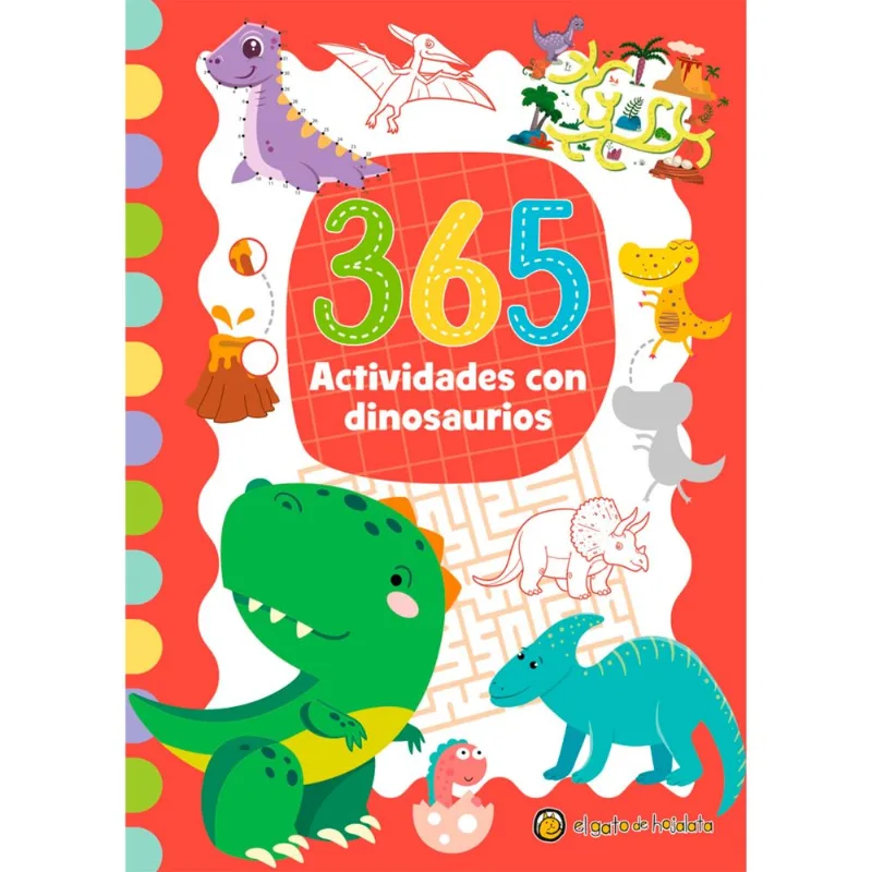 Libro 365 actividades de dinosaurios