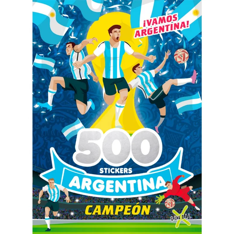 Libro 500 stickers Argentina