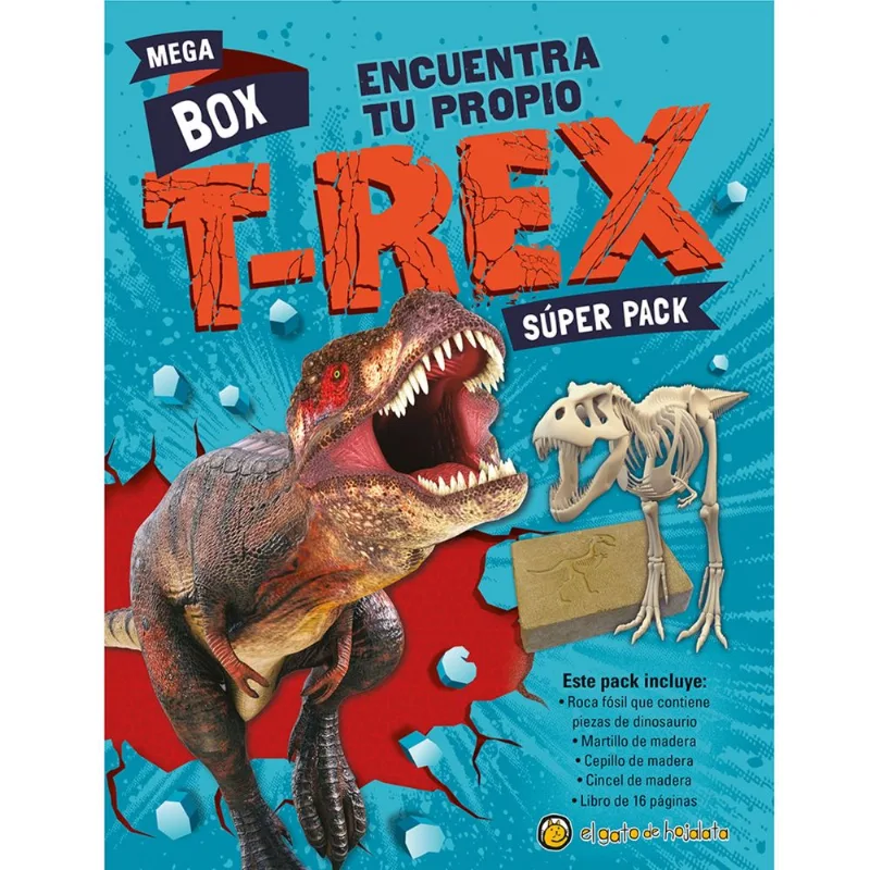 Libro Encuentra Tu Propio T-Rex-Mega Box