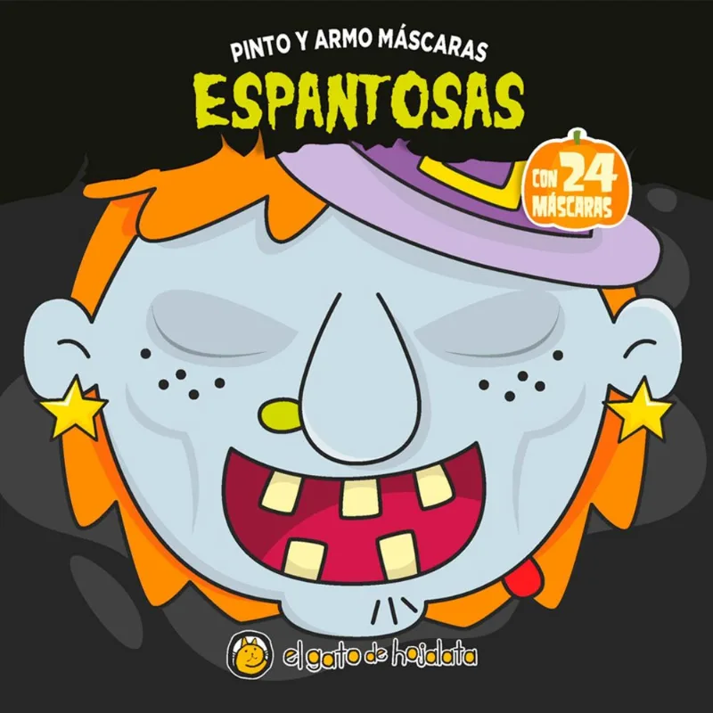 Libro Pinto Y Armo Mascaras Espantosas