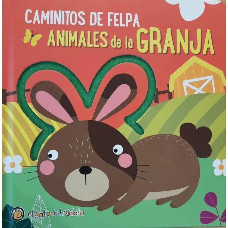 ANIMALES DE LA GRANJA- CAMINITOS DE FELPA - Pingray, Maria Jose ANIMALES DE LA GRANJA- CAMINITOS DE FELPA