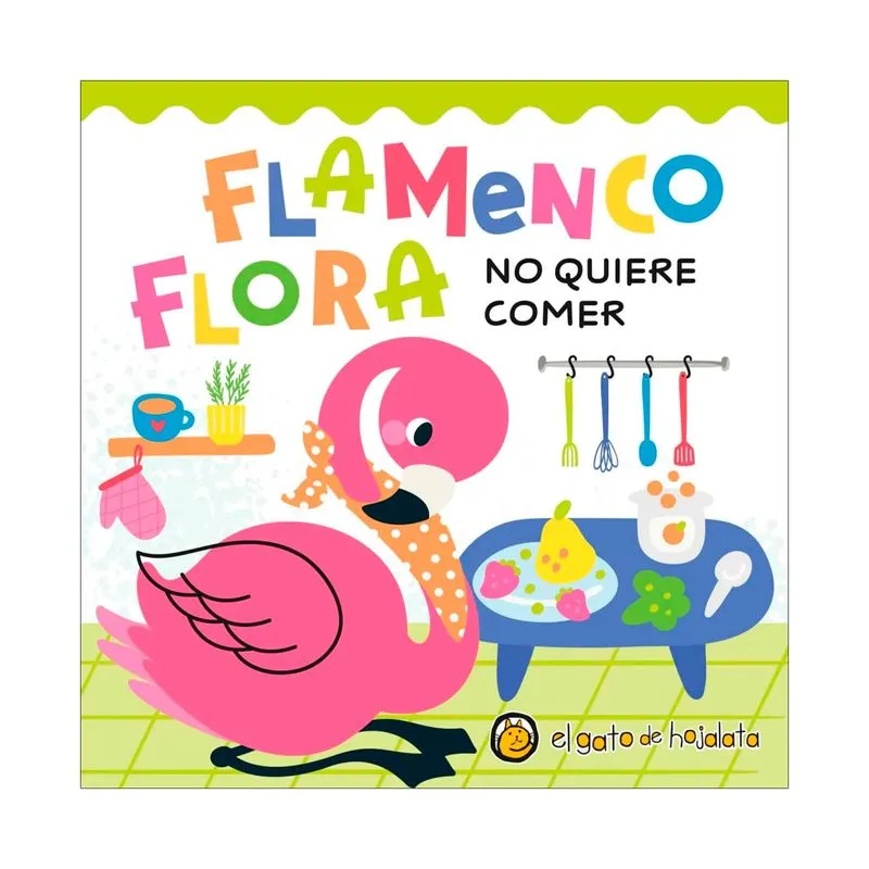 Burbujas y luces: Flamenco Flora no quiere comer