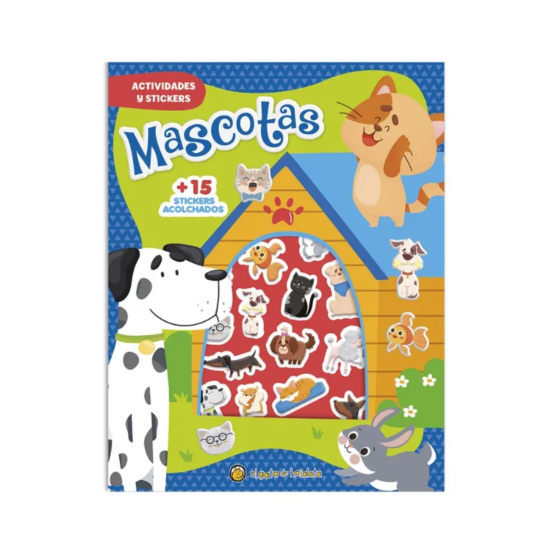 Libro mascotas acolchaditos