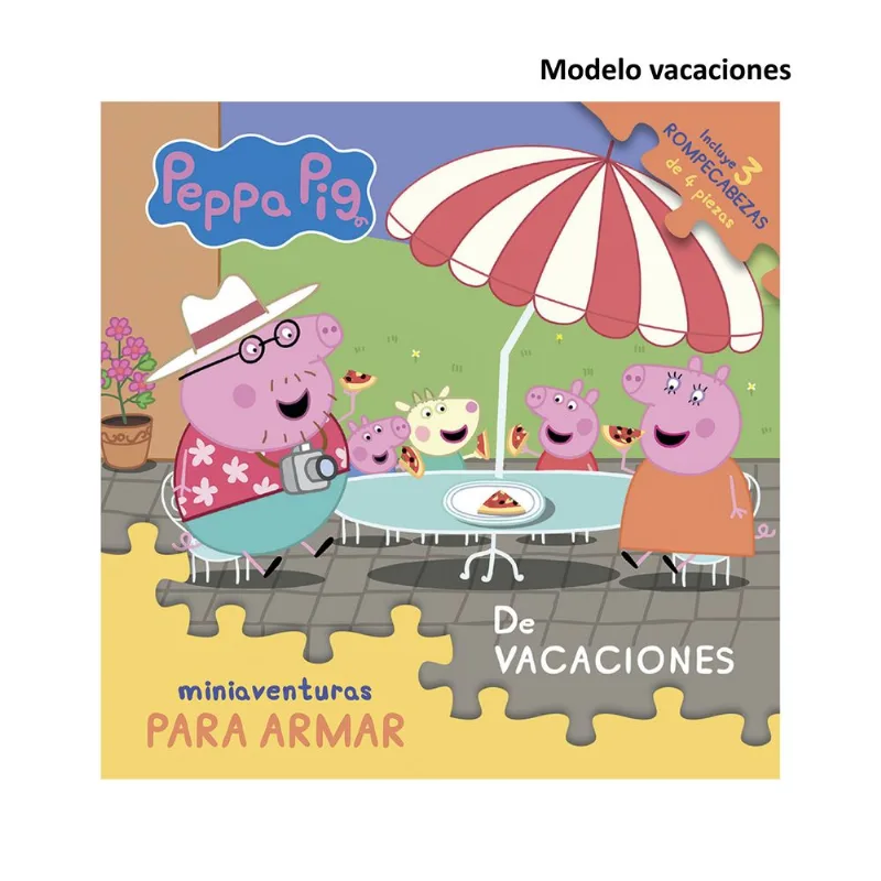 Libro para colorear peppa. mini aventuras p armar (Modelos Surtidos)