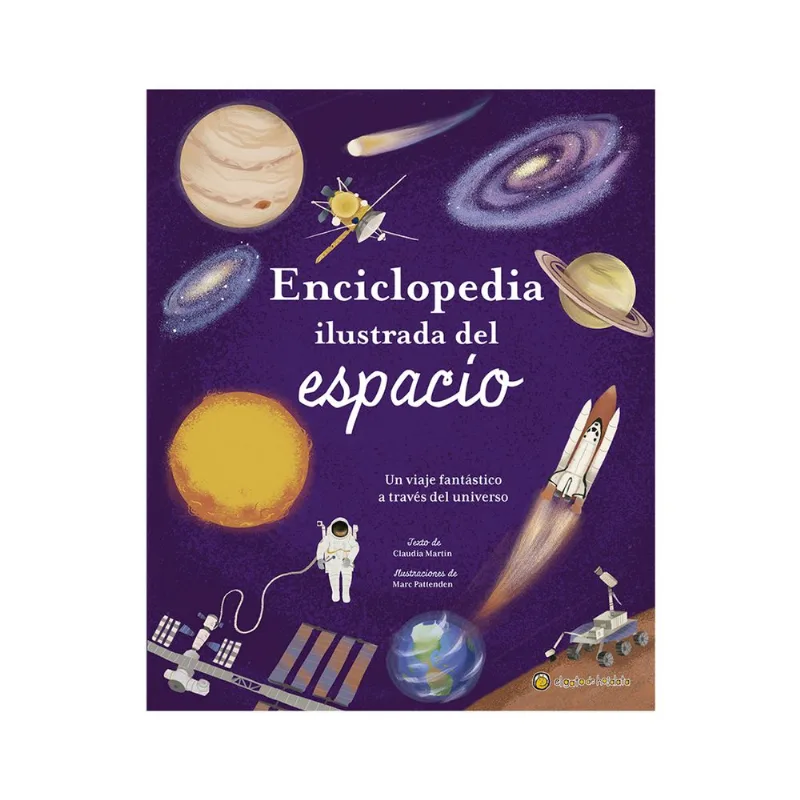 Libro enciclopedia ilustrada del espacio
