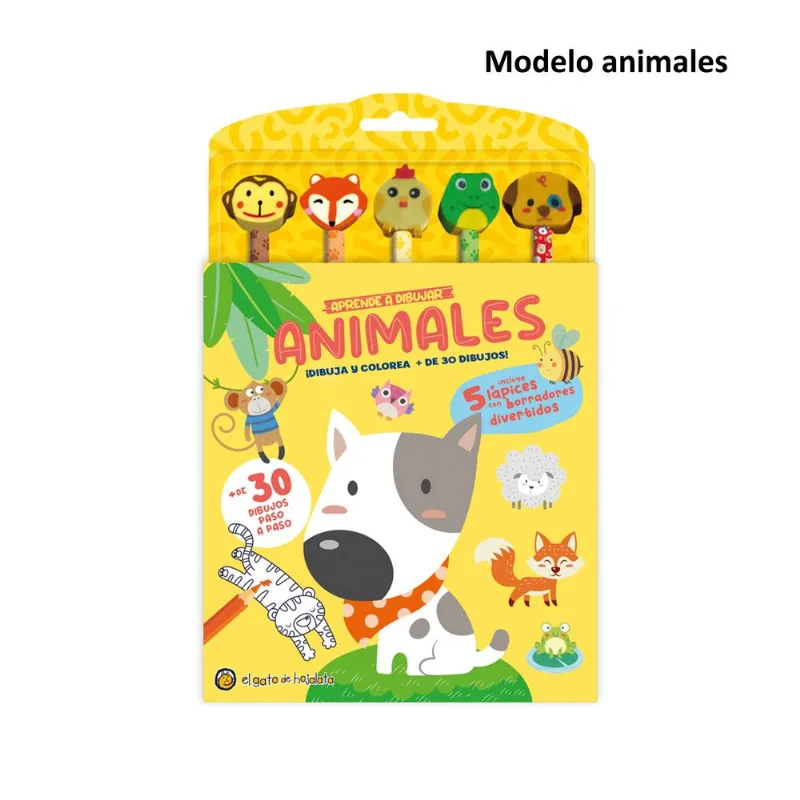 Libro Genérico col. aprende a dibujar (Modelos Surtidos)