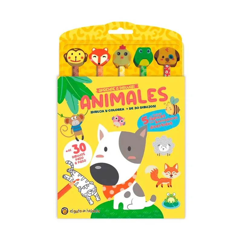 Aprende a dibujar animales: ¡dibuja y colorea + de 30 dibujos!