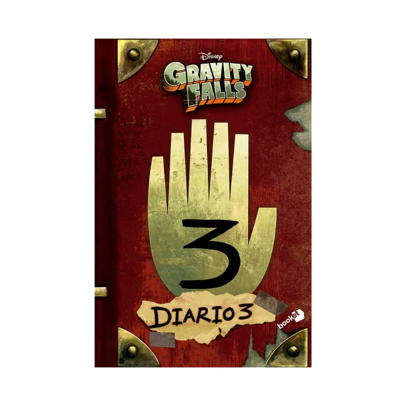 Libro Gravity Falls, Diario 3-Booket