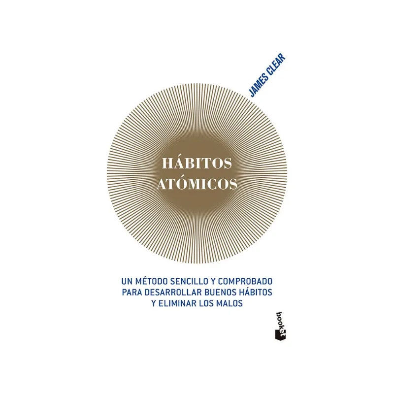 Libro Habitos Atomicos-Booket tapa dura