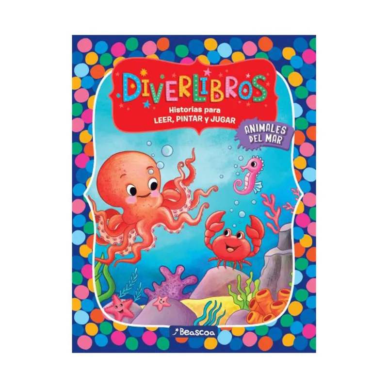 Libro Animales del mar Diverlibros