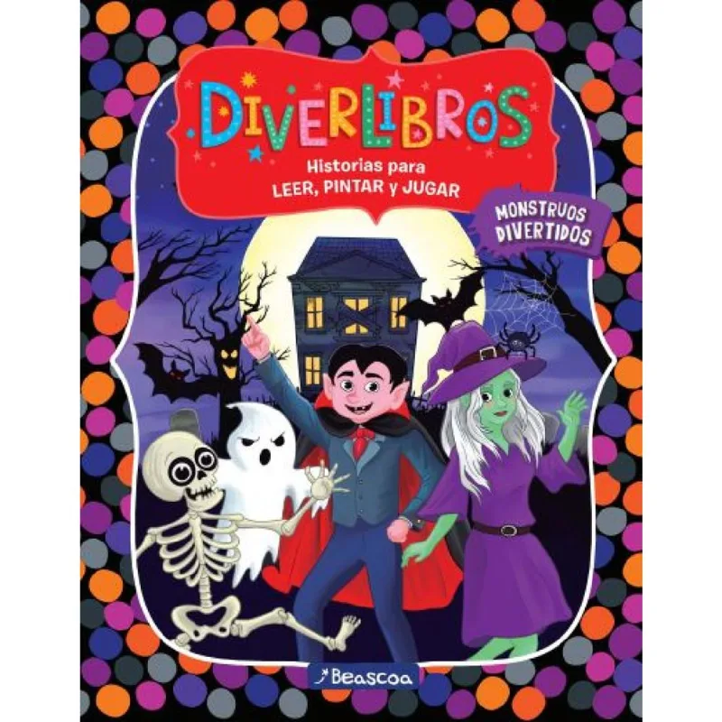 Libro Diverlibros monstruos de Infantil