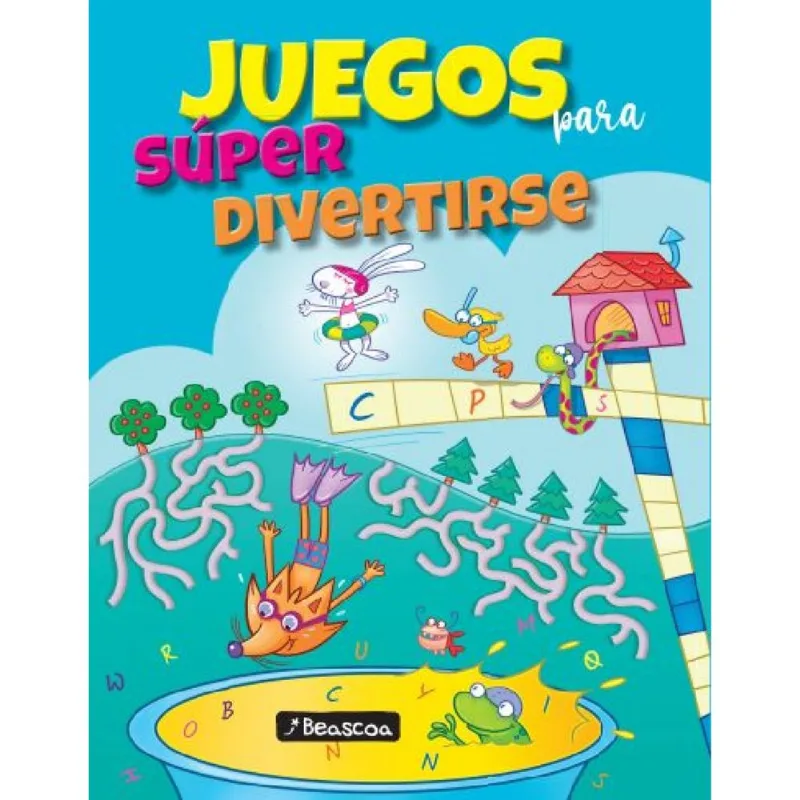 Libro Juegos para súper divertirse de Infantil