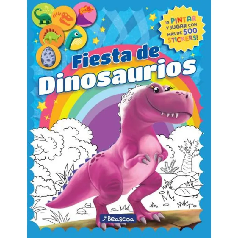 Libro Fiesta de Dinosaurios 2