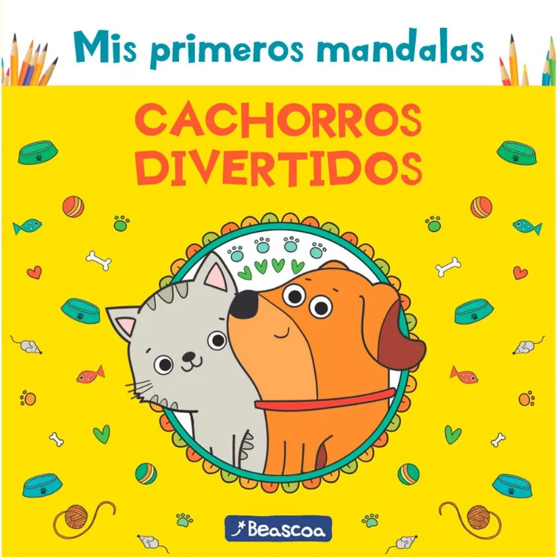 Libro Cachorros divertidos. Mandalas para chicos