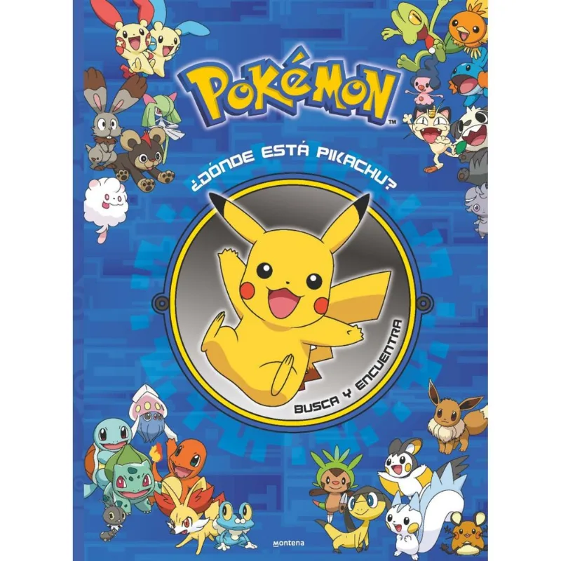 Libro pokemon, donde esta pikachu