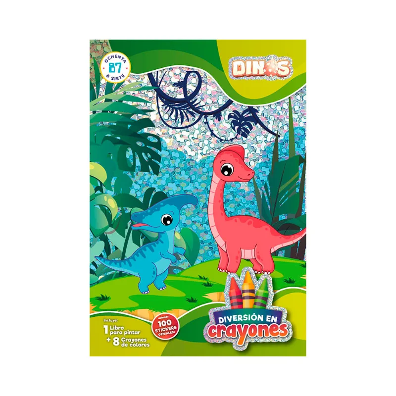 Libro Diversion - Dinos