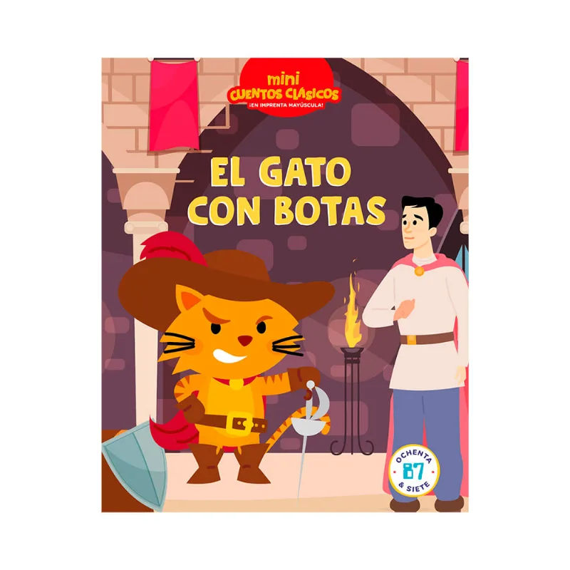 Libro Infantil El Gato con Botas Ochenta y Siete Mini Cuentos El Gato Con Botas
