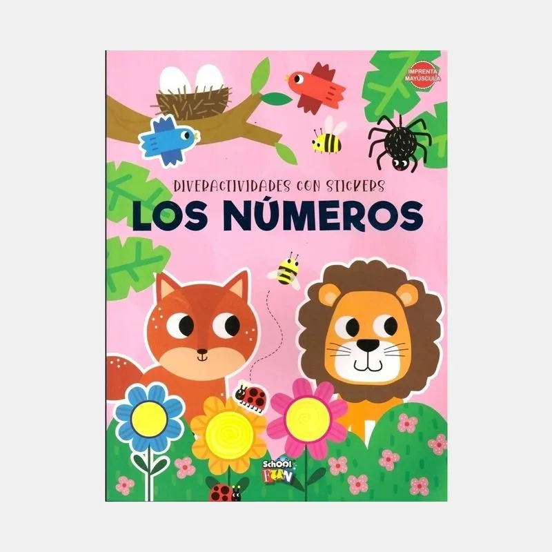 Diveractividades con stickers: los números