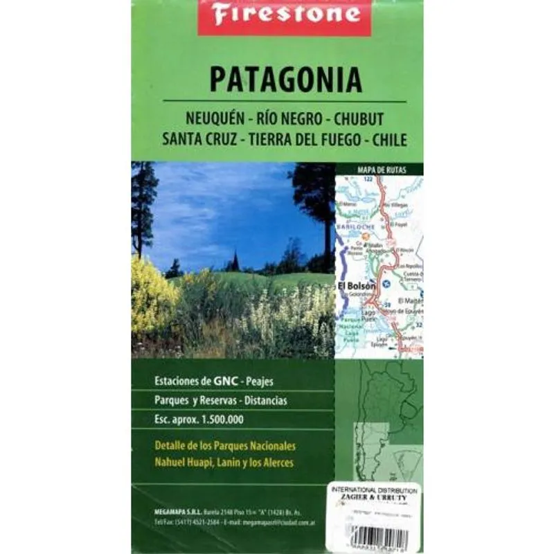 Patagonia - Mapa Firestone
