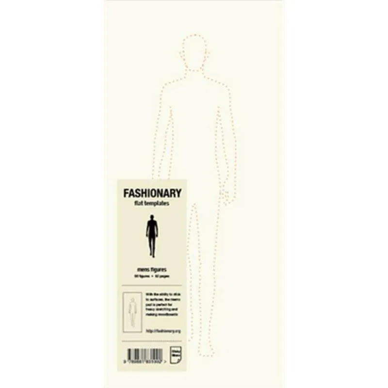 Fashionary Mens Figures Memo Pad