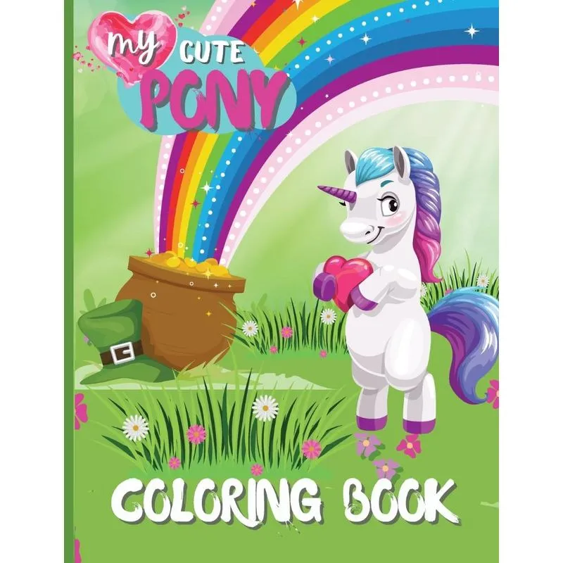 My Cute Pony Coloring Book