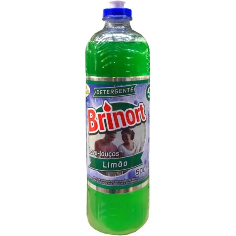 Detergente Limão Brinort 500ml