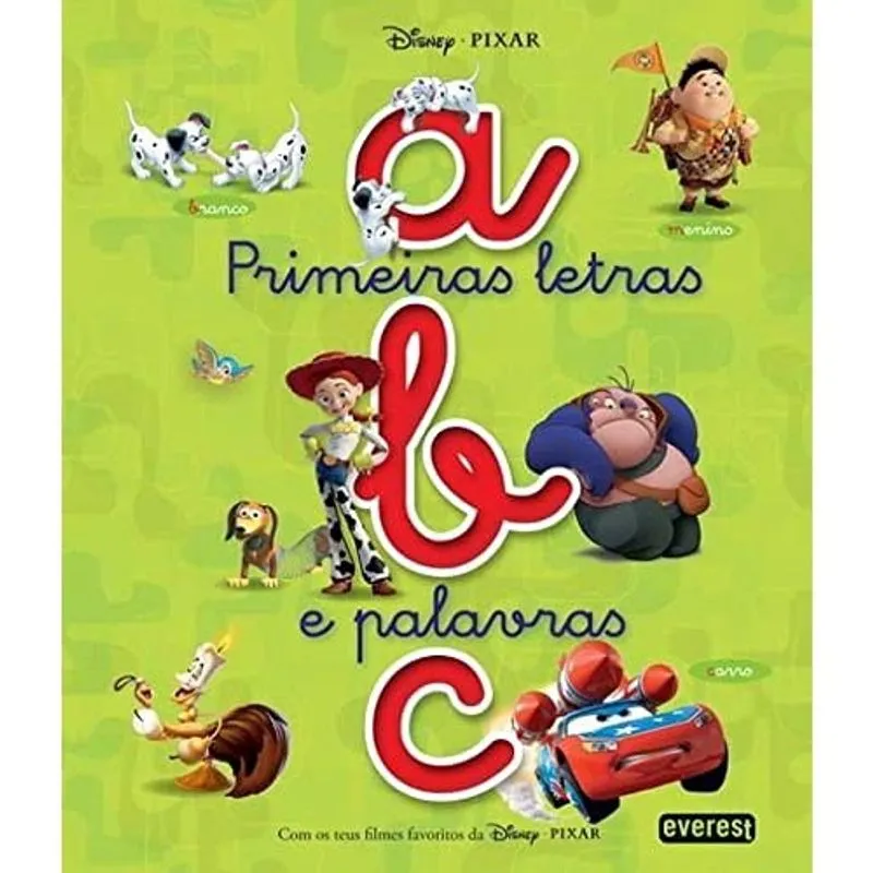 Disney abc primeiras letras E palavras