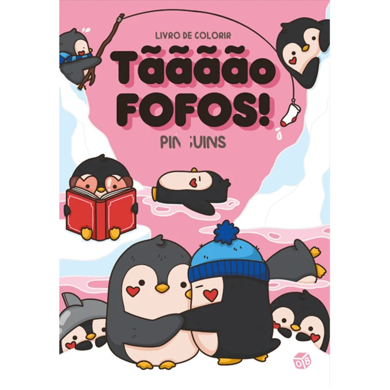 Tãããão Fofos! Pinguins:Livro D de Zero A Oito, Mafalda Mota