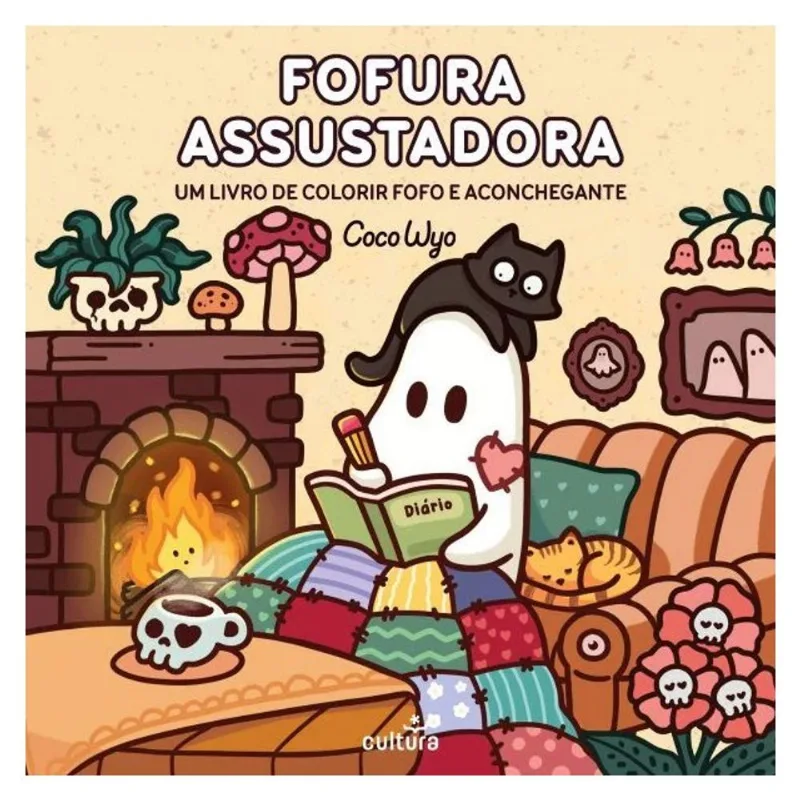 FOFURA ASSUSTADORA - UM LIVRO DE COLORIR FOFO E ACONCHEGANTE