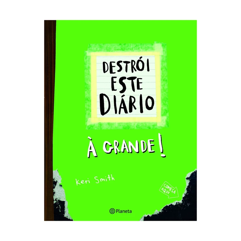 Destrói Este Diário À Grande - Capa Verde de Keri Smith