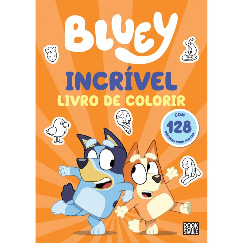 Bluey - Incrível Livro De Colorir