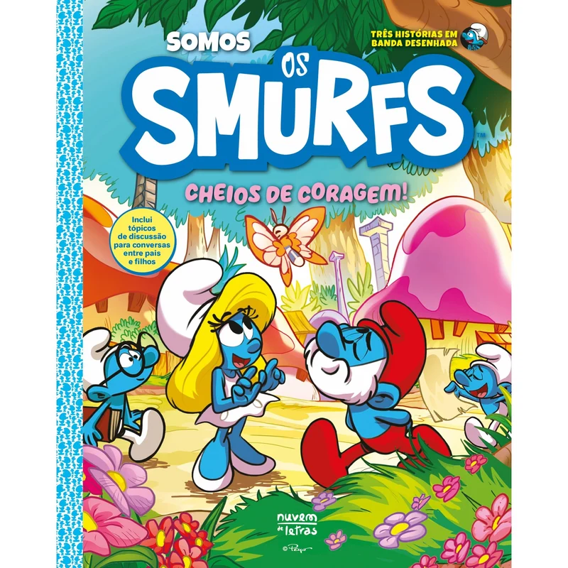 Somos Os Smurfs: Cheios De Coragem!: Banda Desenhada de Falzar E Thierry Culliford