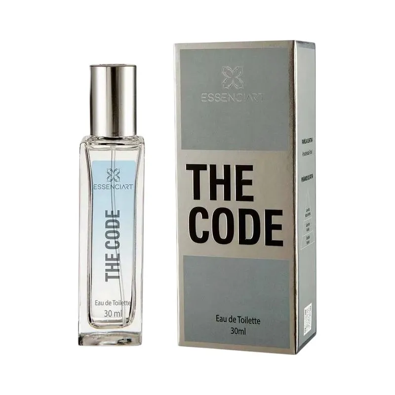 Perfume Essenciart The Code Eau de Toilette Masculino 30ml CX 24