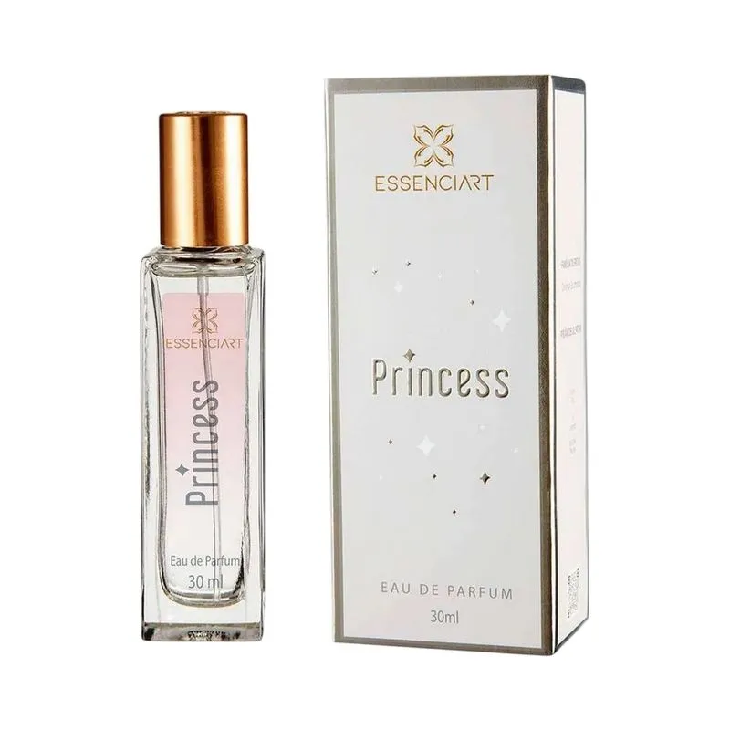 Perfume Essenciart Princess Eau de Parfum Feminino 30ml CX 24