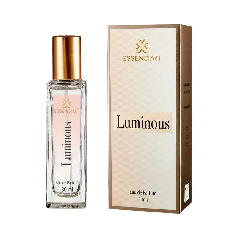 Perfume Essenciart Luminous Eau de Parfum Feminino 30ml CX 24