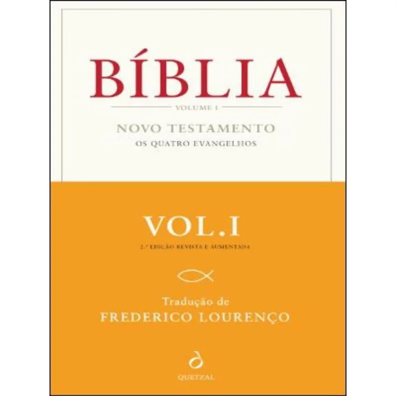 BIBLIA - NOVO TESTAMENTO - OS QUATRO EVANGELHOS - VOL. 1