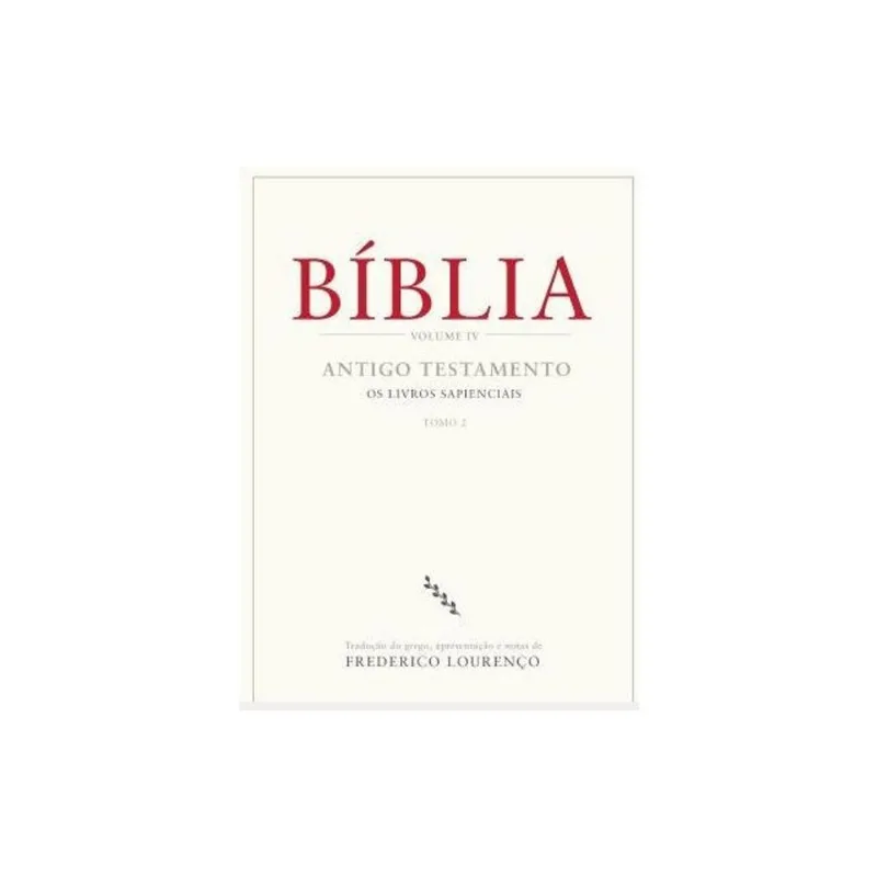 BÍBLIA - TOMO II - VOL. 4