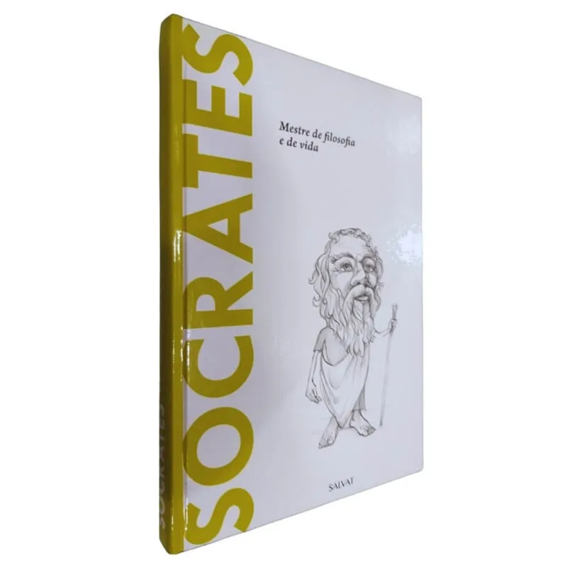 Livro Físico Coleção Descobrindo A Filosofia Volume 10 Sócrates Mestre De Filosofia E De Vida