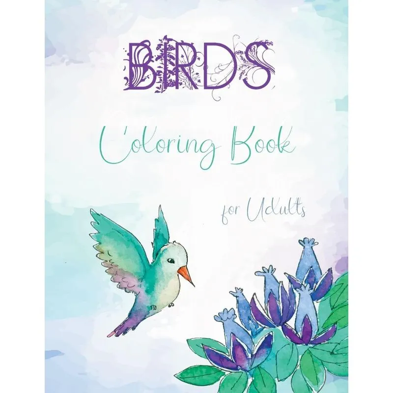 Birds Coloring Book for Adults
